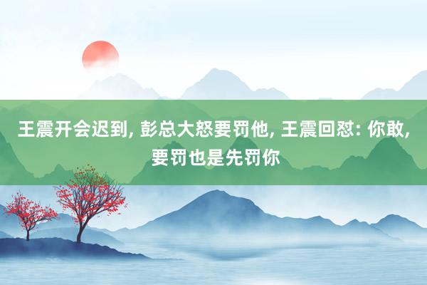 王震开会迟到, 彭总大怒要罚他, 王震回怼: 你敢, 要罚也是先罚你